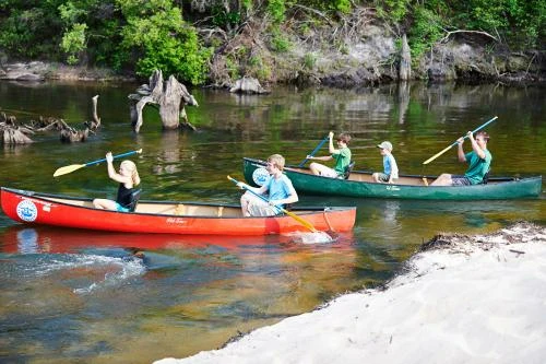 4 Mile Canoe Trip Without Seatback
