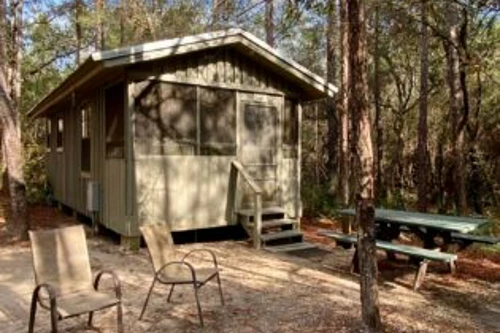 secluded cabins northwest florida