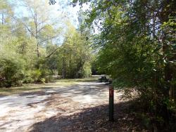 tent site 1 - camping in Florida