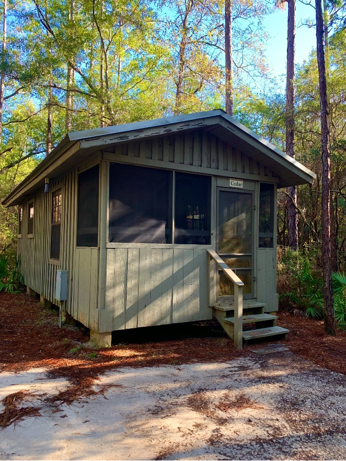 secluded cabins northwest florida