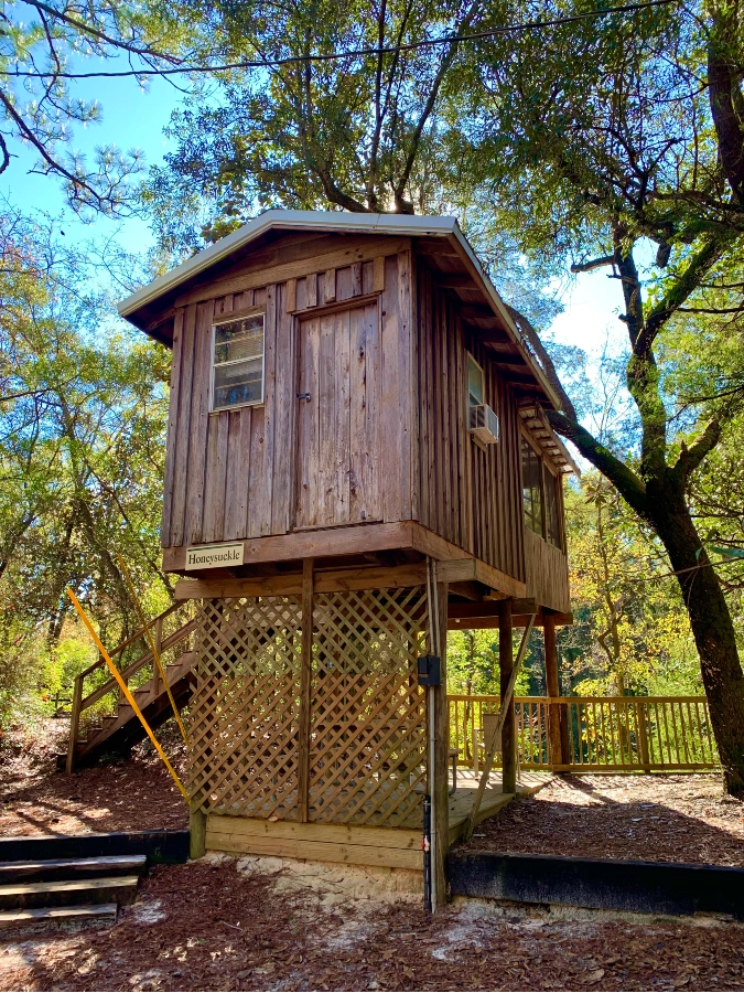 honeysuckle secluded cabin rental