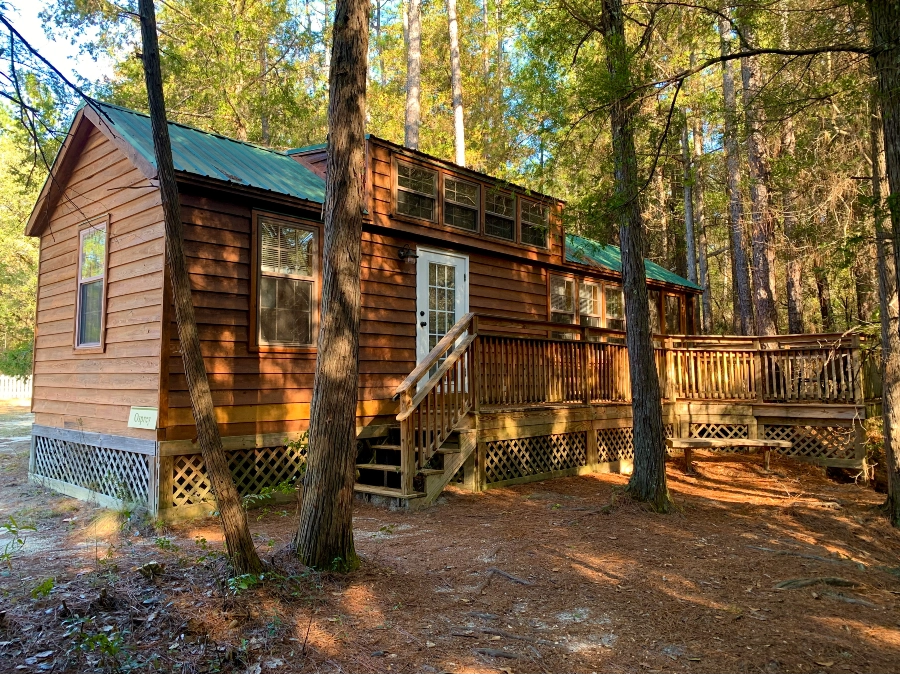 osprey secluded cabin rental